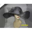 CAPPELLO CERIMONIA FALDA LARGA GRIGIO