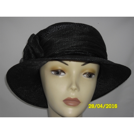 CAPPELLO CERIMONIA NERO CP.9064