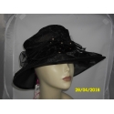 CAPPELLO CERIMONIA TWIGGY NERO