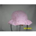 CAPPELLINO BIMBA QUADRETTI ROSA/BLU