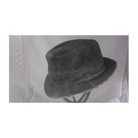 CAPPELLO VERA PELLE ALFONSO D'ESTE HAT