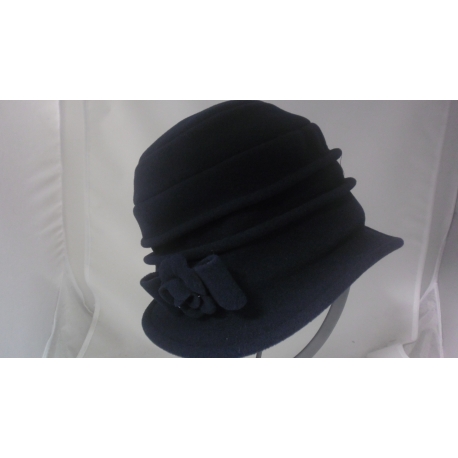 CAPPELLO DONNA MISTO LANA CON SPILLA