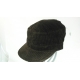 ARMY CAPPELLO CON VISIERA IN VELLUTO MARRONE