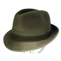 CAPPELLO PANIZZA IN PURO FELTRO MARRONE