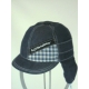 CAPPELLINO BABY GINS CON PARAORECCHIE 100% COTONE