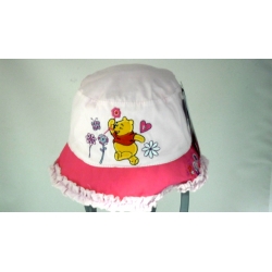 CAPPELLINO CLOCHE WINNE POOH ROSA