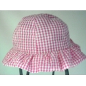 CAPPELLO BIMBA  QUADRETTI 100% COTONE