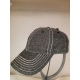 CAPPELLO BASEBALL MISTO LINO CON IMPUNTURE