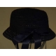 CAPPELLO PAGLIA CERIMONIA BIMBA BLU