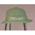 CAPPELLO CERIMONIA BIMBA VERDE