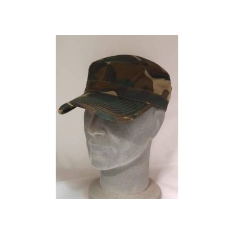 CAPPELLO ARMY  MIMETICO 100% COTONE