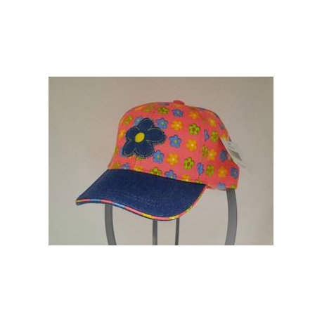 CAPPELLO BASEBALL FIORI 100% COTONE