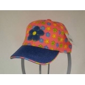 CAPPELLO BASEBALL FIORI 100% COTONE