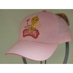 CAPPELLO TWEETY  ROSA 100% COTONE