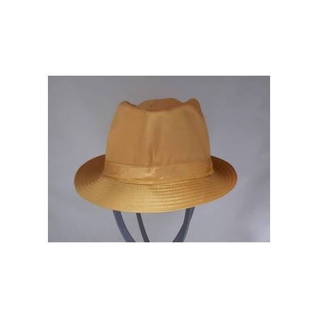 CAPPELLO TRILBY RASO COLORE ORO