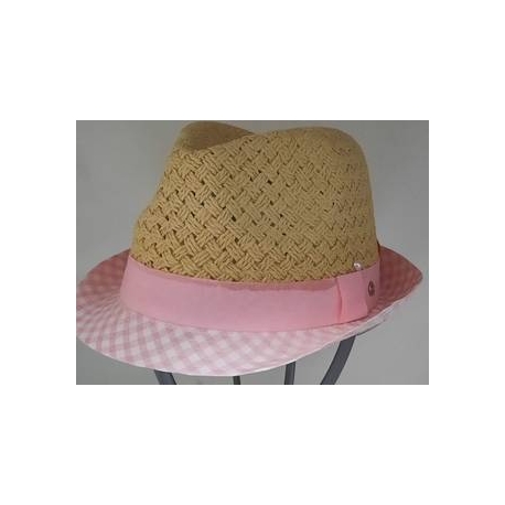 CAPPELLO TRILBY PAPIER E TESSUTO