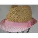 CAPPELLO TRILBY PAPIER E TESSUTO