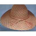 CAPPELLO PAGLIA DONNA BICOLORE