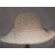 CAPPELLO  DONNA UNCINETTO 100% PAGLIA PIEGHEVOLE