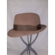 CAPPELLO BRASILIANO PURO FELTRO LAPIN BEIGE