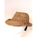 TRILBY DONNA PAGLIA FILO D'ERBA