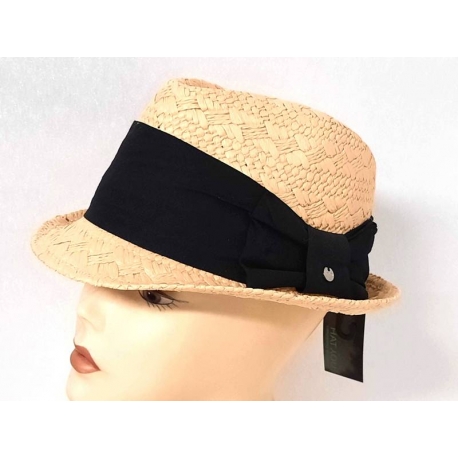 TRILBY DONNA PAPIER NASTRO NERO