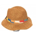 CAPPELLO CASUAL DONNA CON NASTRO COLORATO