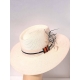 CAPPELLO DONNA CASUAL CON PIUME