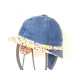 CAPPELLINO BAMBINA JEANS CON PARAORECCHIE