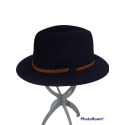 CAPPELLO CASUAL PURO FELTRO IMPERMEABILE CON CINTURINO