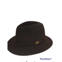 CAPPELLO CASUAL FELTRO VERA LEPRE MARRONE