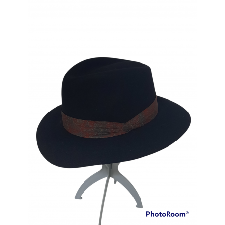 CAPPELLO CASUAL IN FELTRO LAPIN CON NASTRO FANTASIA