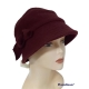 AMATI CAPPELLO CLOCHE CON FIOCCO 100% LANA