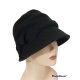 AMATI CAPPELLO CLOCHE CON FIOCCO 100% LANA