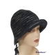 CAPPELLO CLOCHE AMATI MISTO LANA CON PAILLETTES