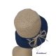 CAPPELLO CLOCHE PIEGHEVOLE BICOLORE