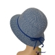 CAPPELLO CLOCHE FALDA PICCOLA IN PAIPER CUCITA