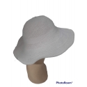 CAPPELLO DONNA TESA MEDIA BIANCO