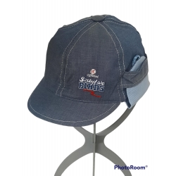 CAPPELLO CUCCIOLO CON COPRIORECCHIE 100% COTONE