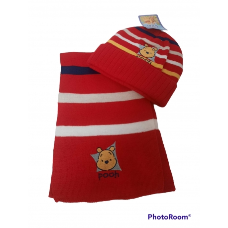 WINNIE THE POOH CAPPELLO E SCIARPA