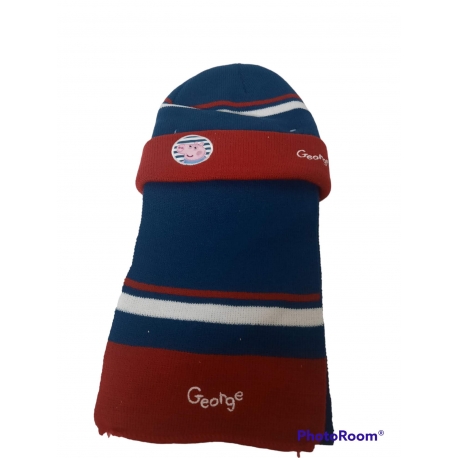 GEORGE SET CAPPELLO E SCIARPA