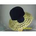 CAPPELLO DONNA RIVESTITO IN RAFFIA