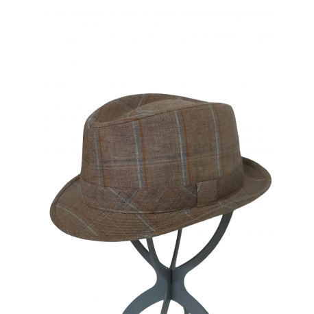 CAPPELLO TRILBY FANTASIA 100% LINO