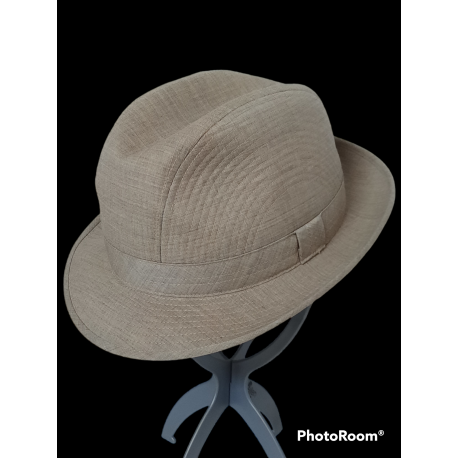 CAPPELLO ESTIVO FRESCO LANA BEIGE