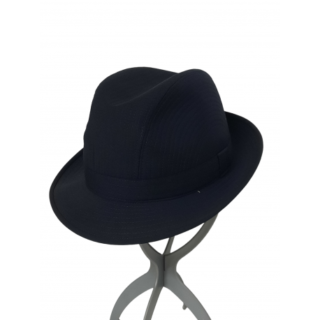 CAPPELLO ESTIVO FRESCO LANA BLU