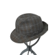 CAPPELLO PORTALURI 100% FRESCO LANA FANTASIA GRIGIO