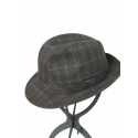 CAPPELLO PORTALURI 100% FRESCO LANA FANTASIA GRIGIO