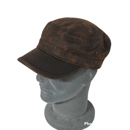 CAPPELLO ARMY FIDEL COTONE INVECCHIATO