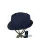 CAPPELLO PANIZZA 100% LINO BLU