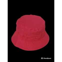 CAPPELLO CLOCHE BAMBINA 100% COTONE FUCSIA